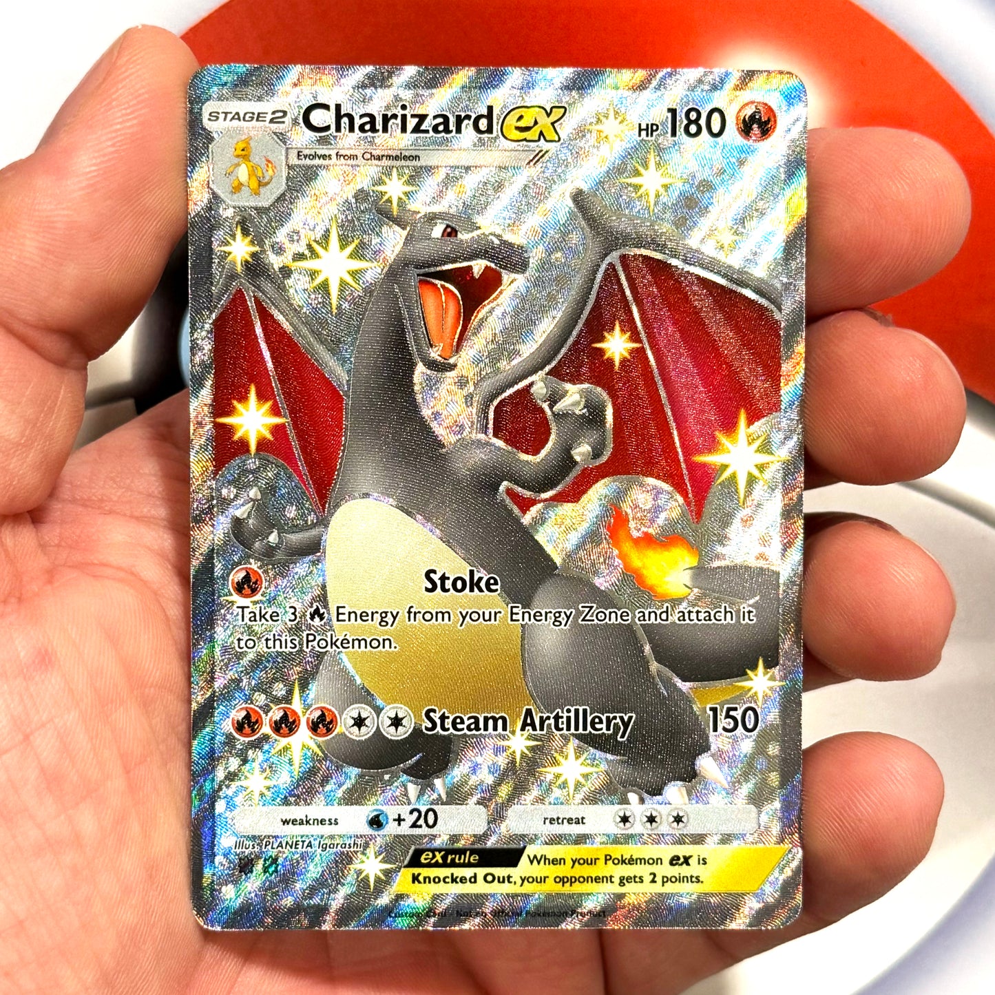 Shiny Charizard ex - Pokémon Pocket - Shining Revelry