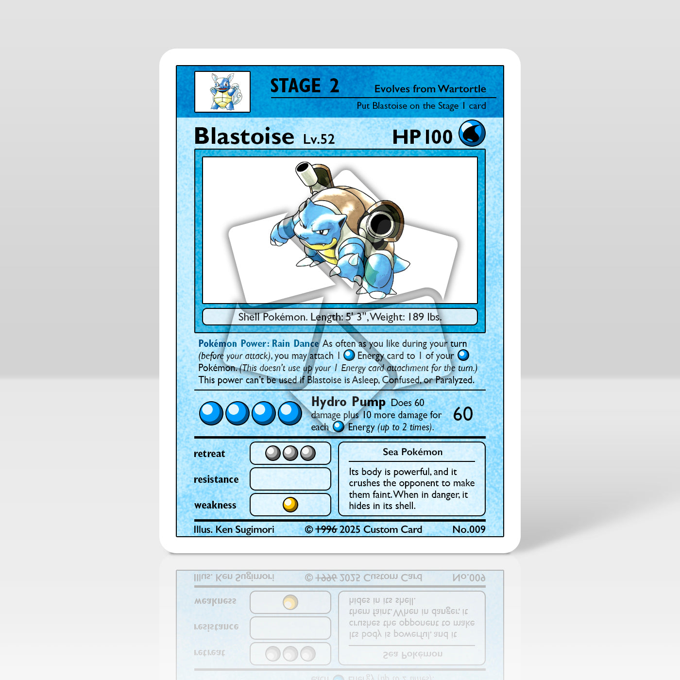 Blastoise Playtest