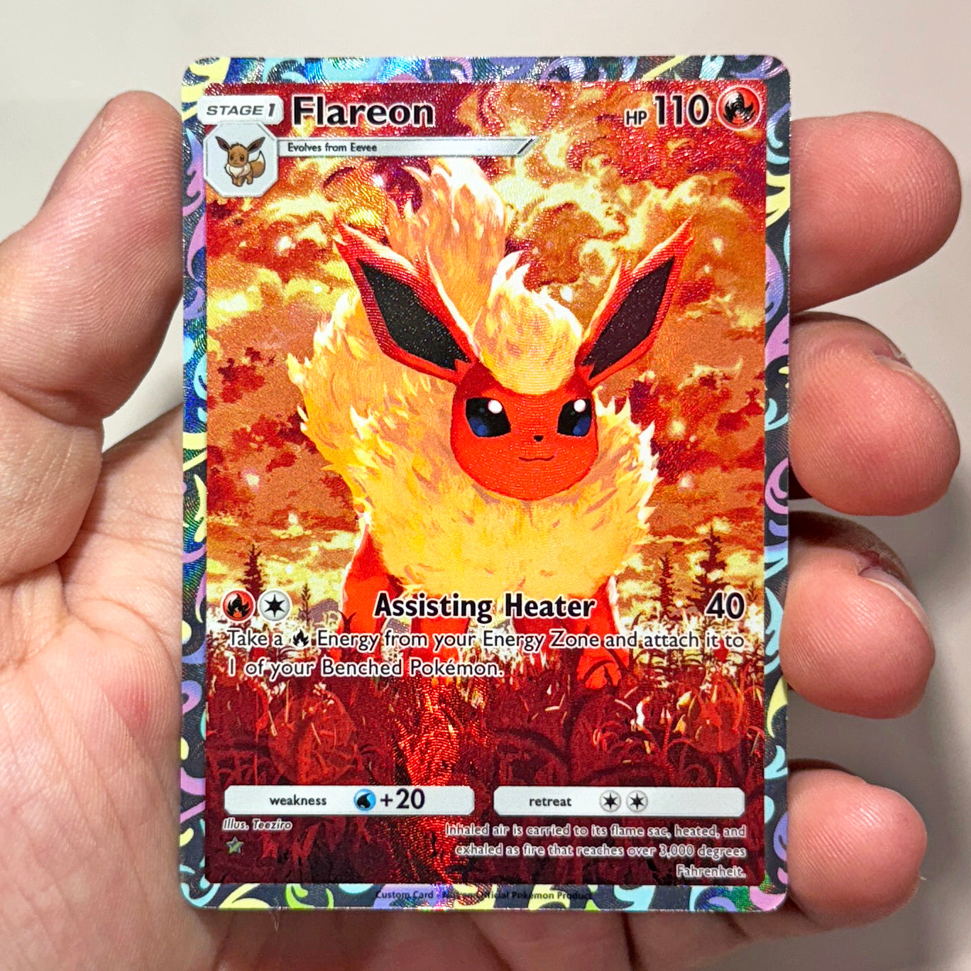 Flareon - Pokémon Pocket - Eevee Grove