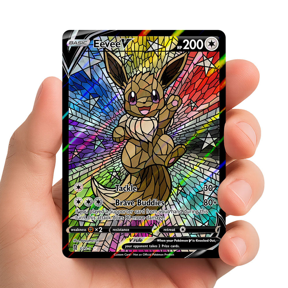 Eevee V - Stained Glass