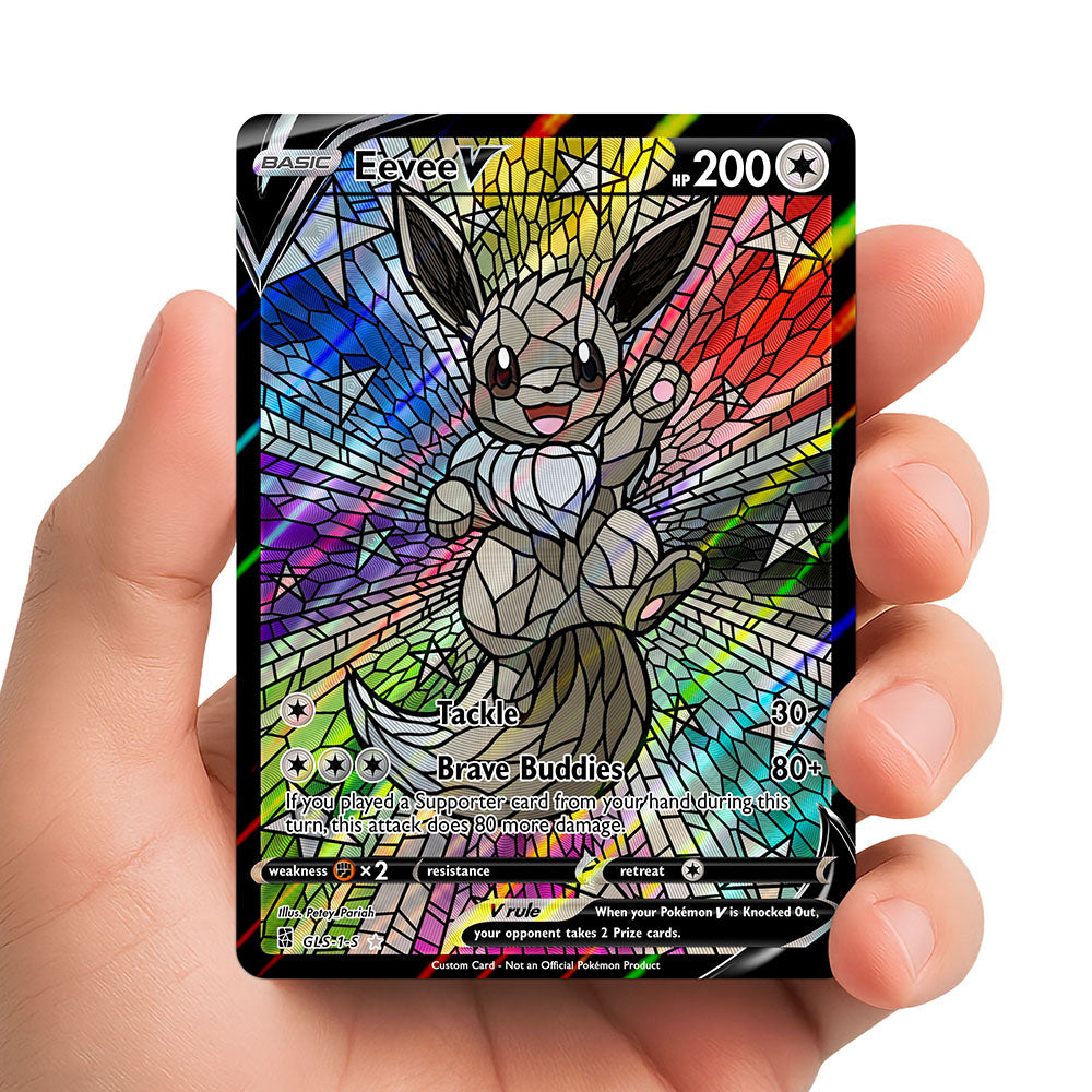 Eevee V - Stained Glass