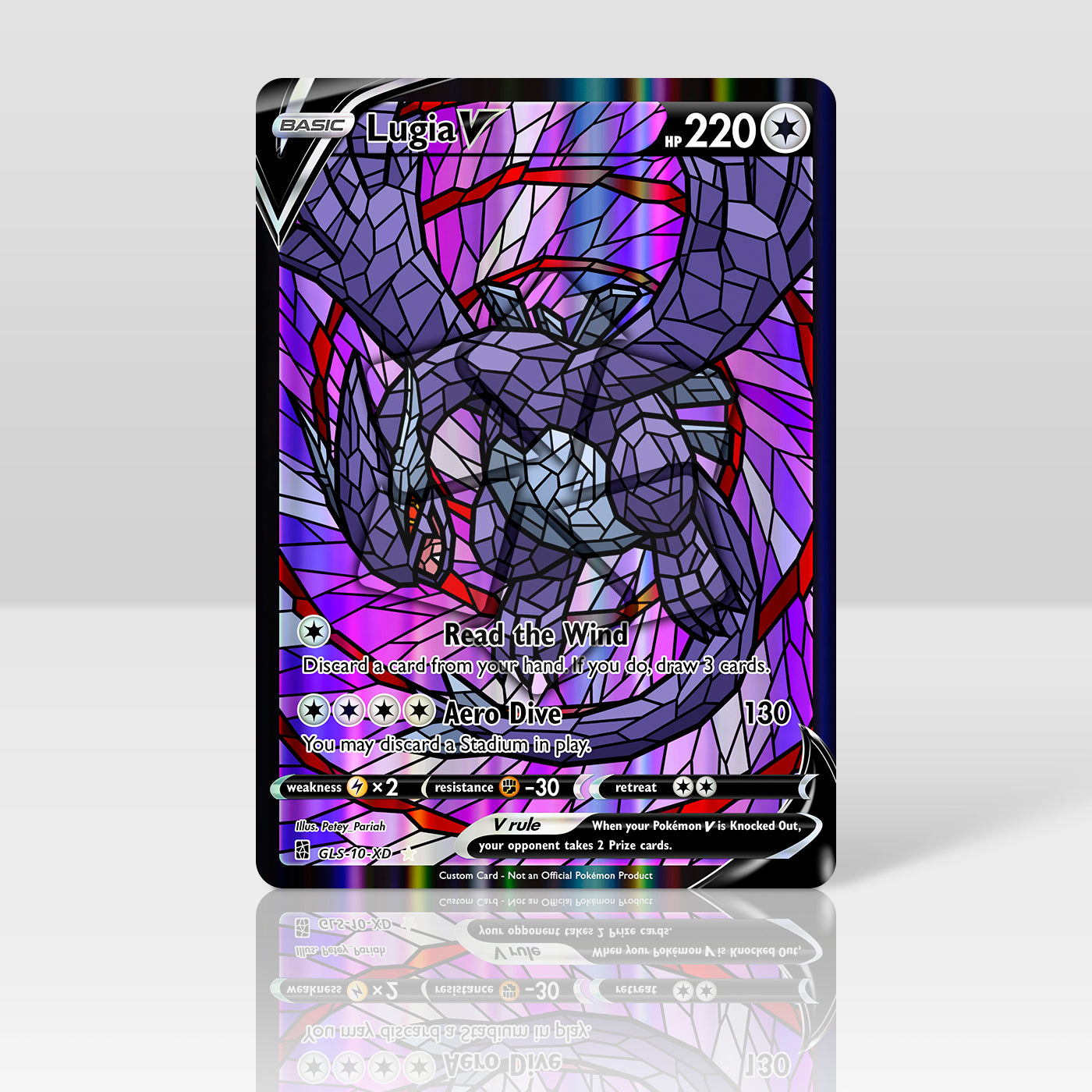 Lugia V - Stained Glass