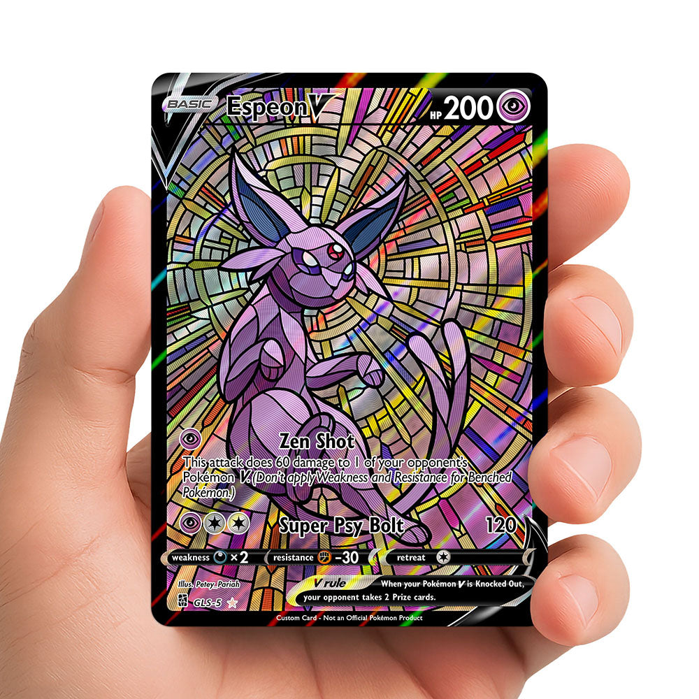 Espeon V - Stained Glass