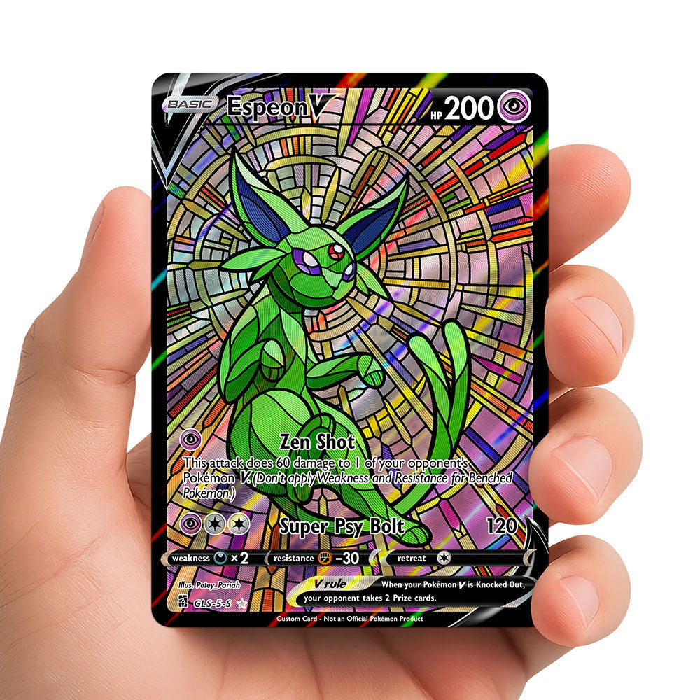 Espeon V - Stained Glass