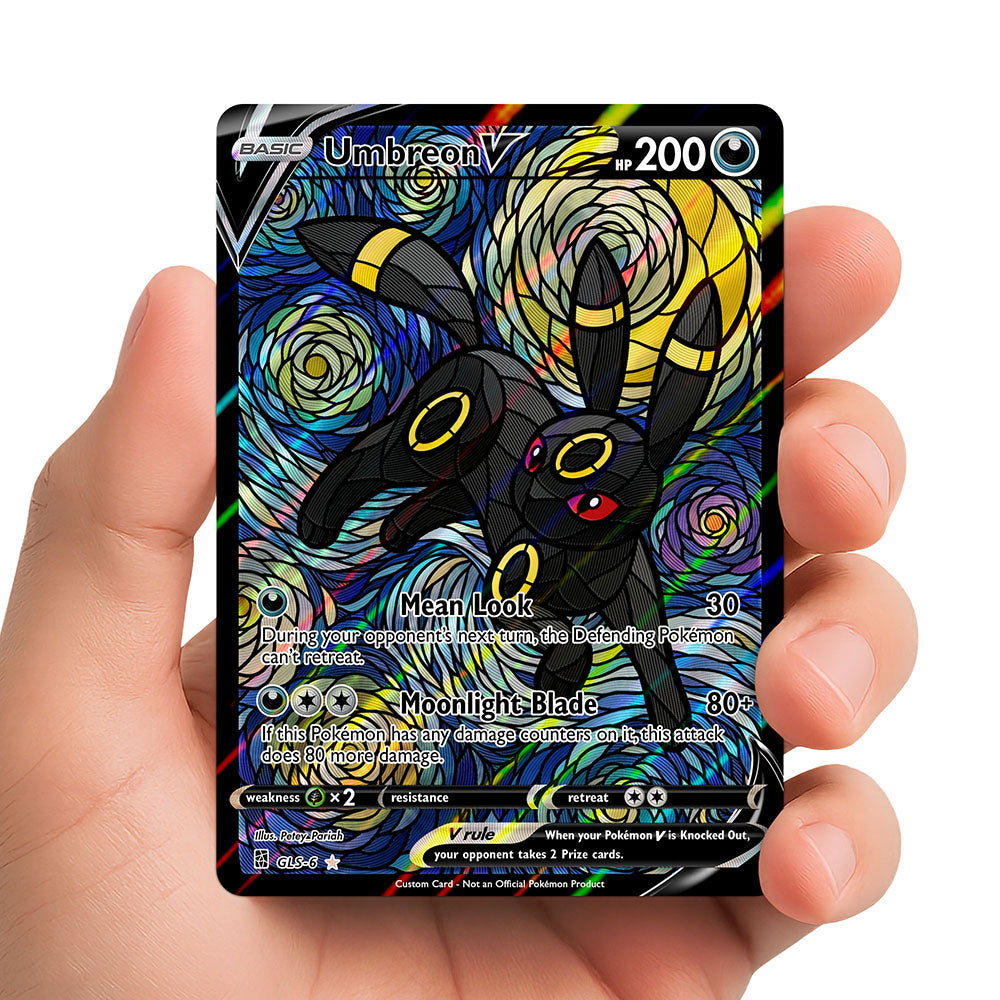 Umbreon V - Stained Glass