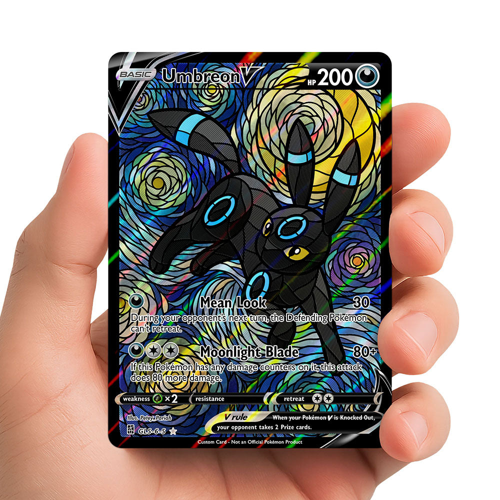 Umbreon V - Stained Glass