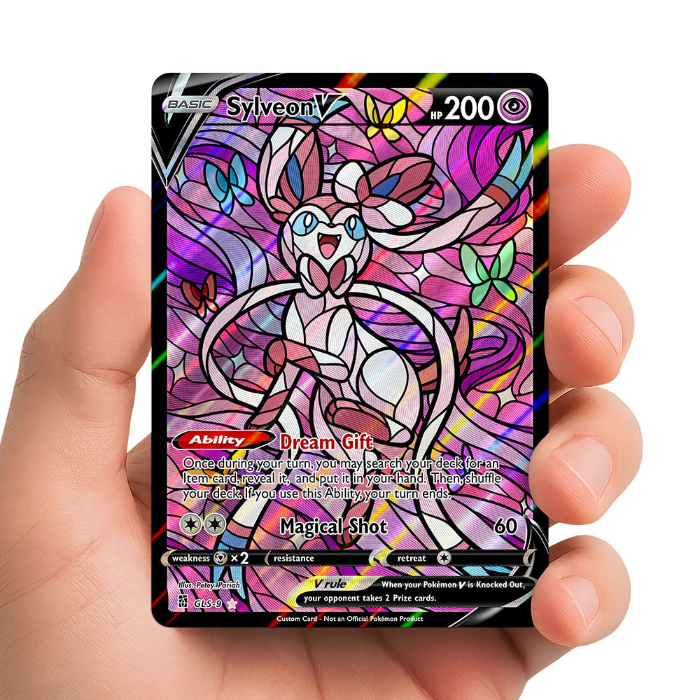 Sylveon V - Stained Glass