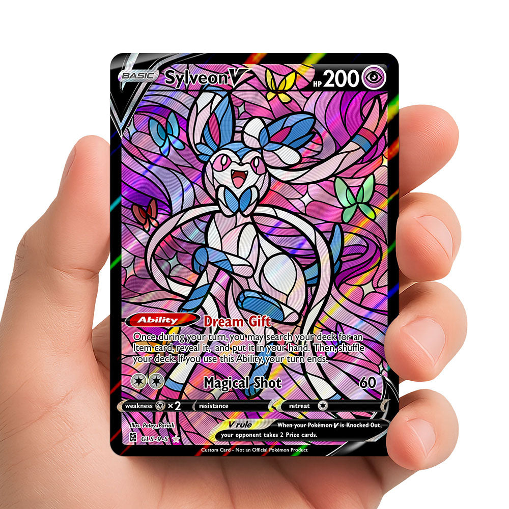 Sylveon V - Stained Glass