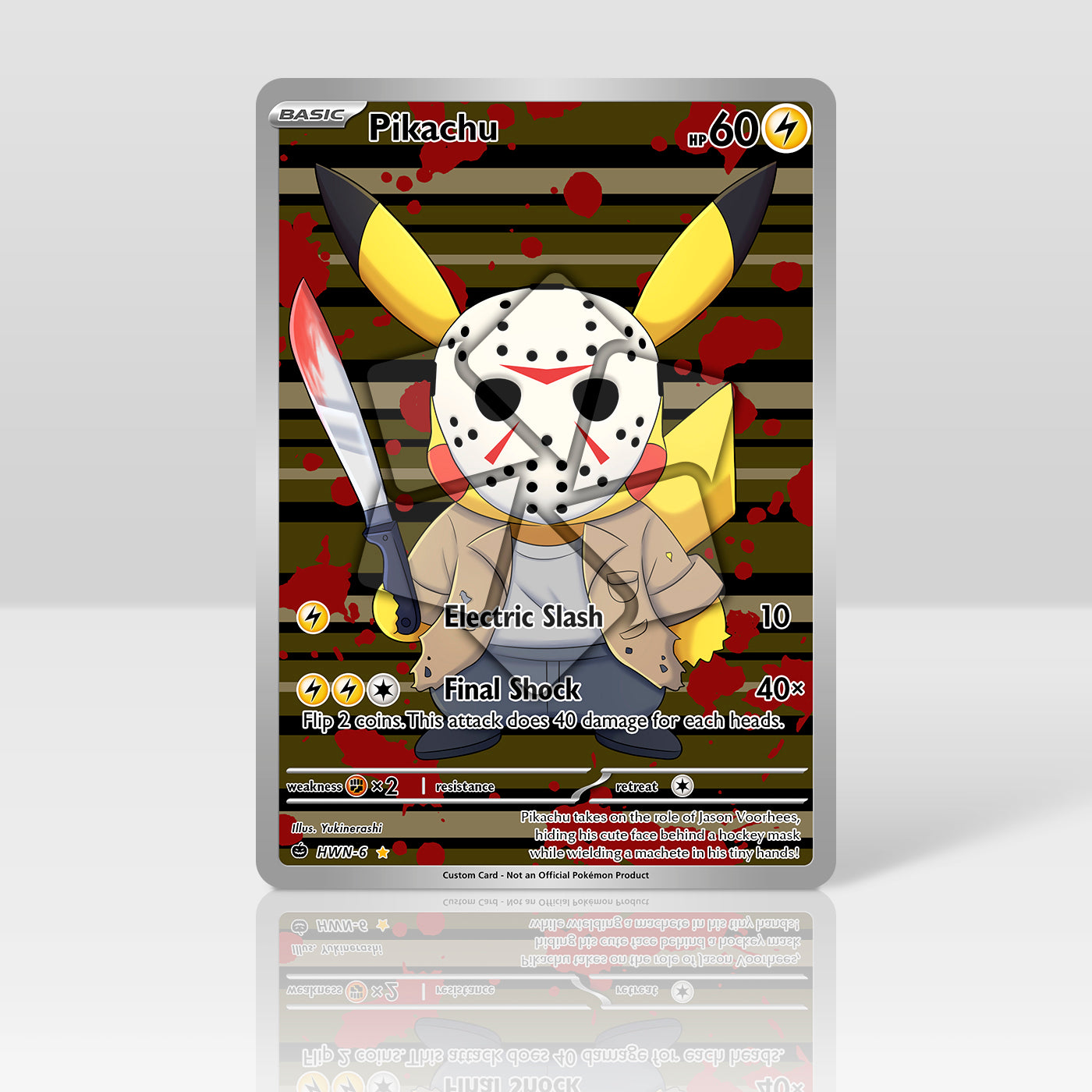 Pikachu - Jason Voorhees Crossover