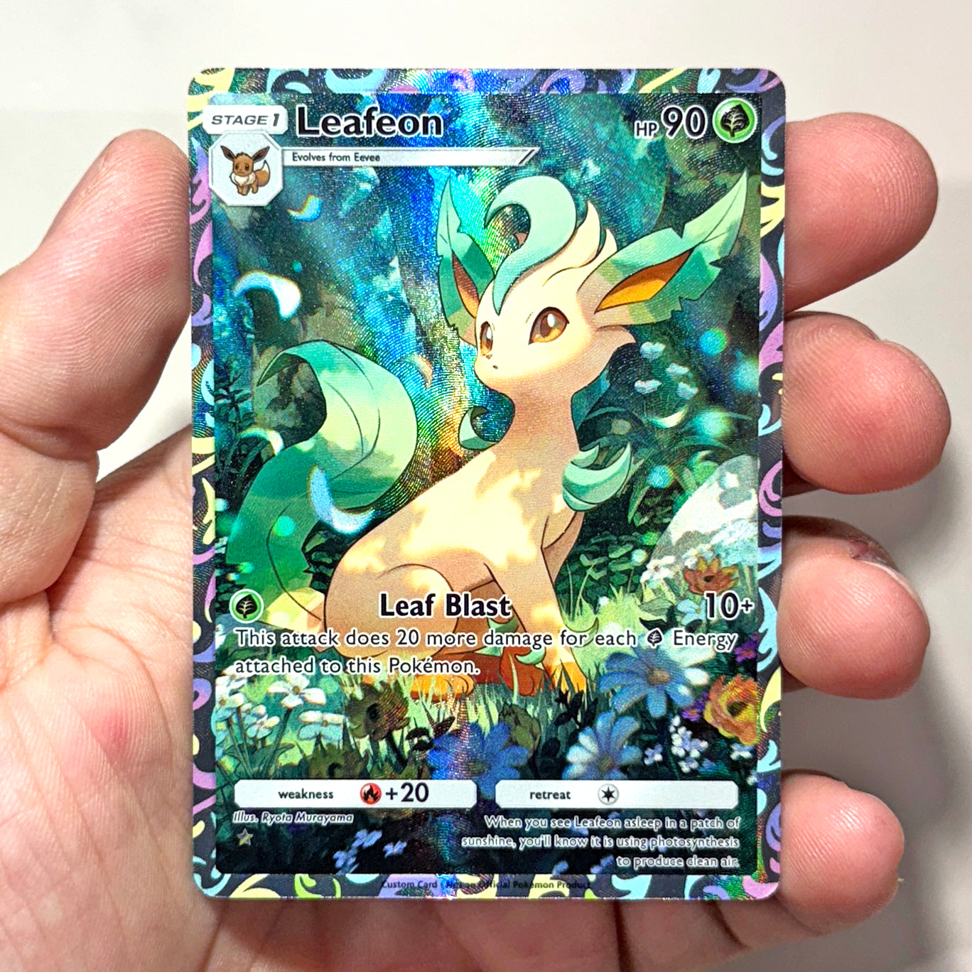 Leafeon - Pokémon Pocket - Eevee Grove
