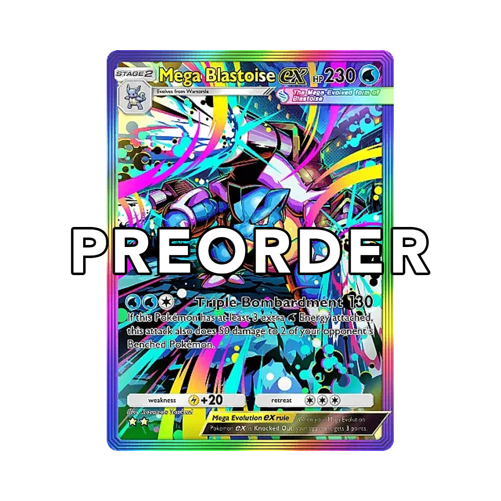 Mega Blastoise ex - Crimson Blaze - Pokémon Pocket