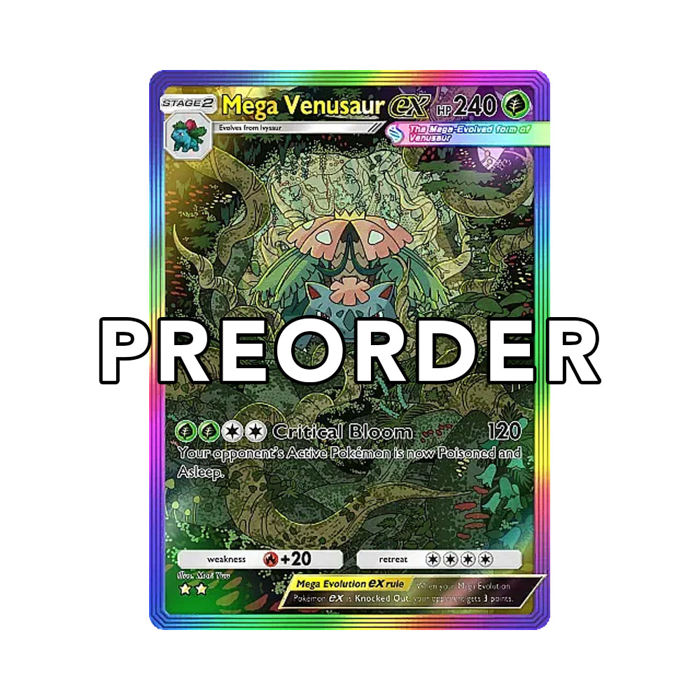 Mega Venusaur ex - Crimson Blaze - Pokémon Pocket