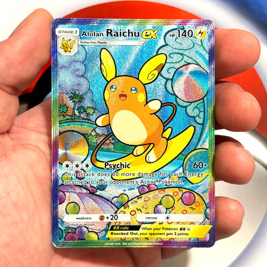 Alolan Raichu ex - Pokémon Pocket - Celestial Guardians