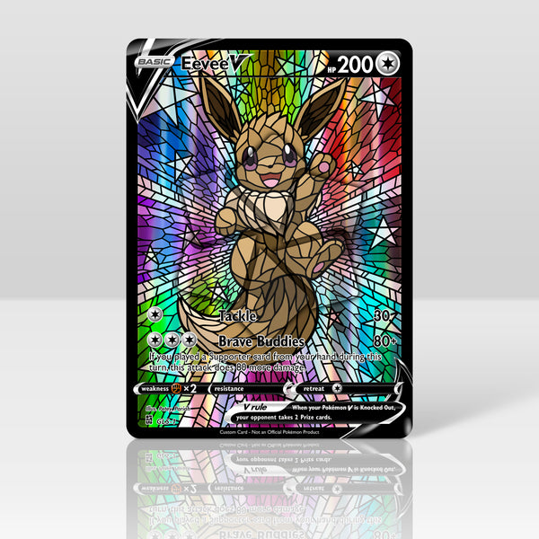 Eevee V - Stained Glass