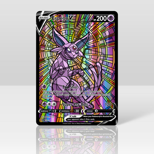 Espeon V - Stained Glass