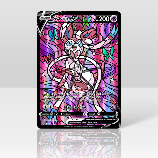 Sylveon V - Stained Glass