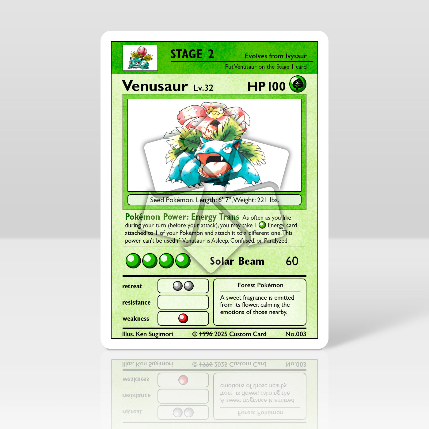 Venusaur - Playtest