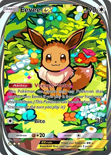 Eevee ex - Pokémon Pocket - Eevee Grove