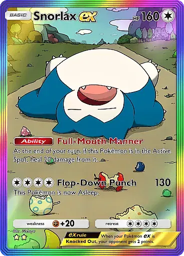 Snorlax ex - Pokémon Pocket - Eevee Grove